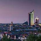 Leipzig skyline panorama