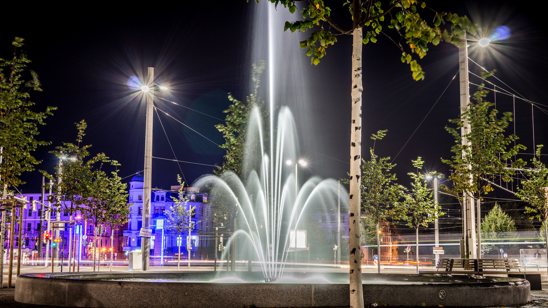 Leipzig Springbrunnen