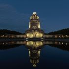 Leipzig Völkerschlachtdenkmal bei Nacht