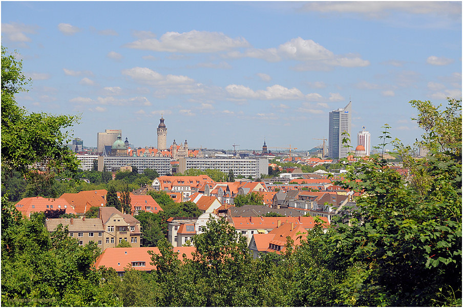 Leipzig vom Fockeberg