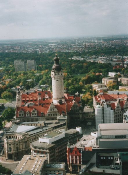 Leipzig von oben