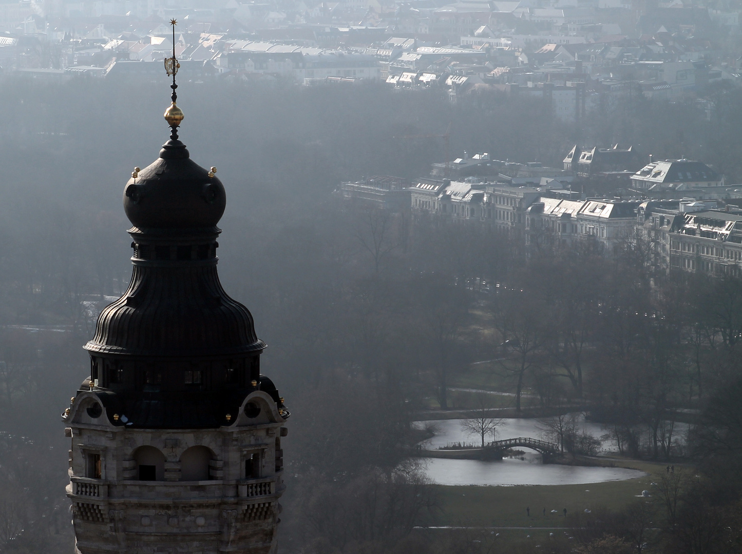 Leipzig von oben.