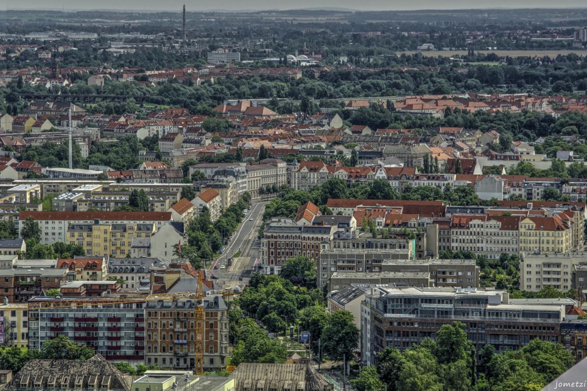 Leipzig von oben 2