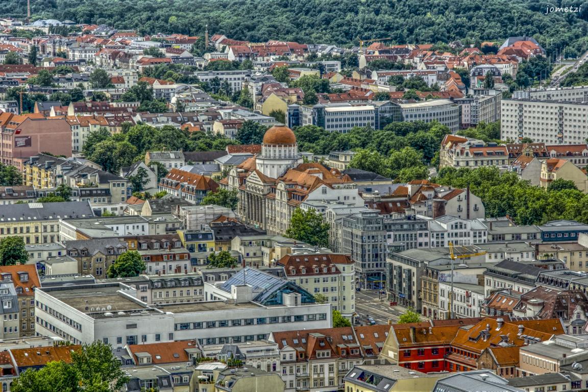 Leipzig von oben