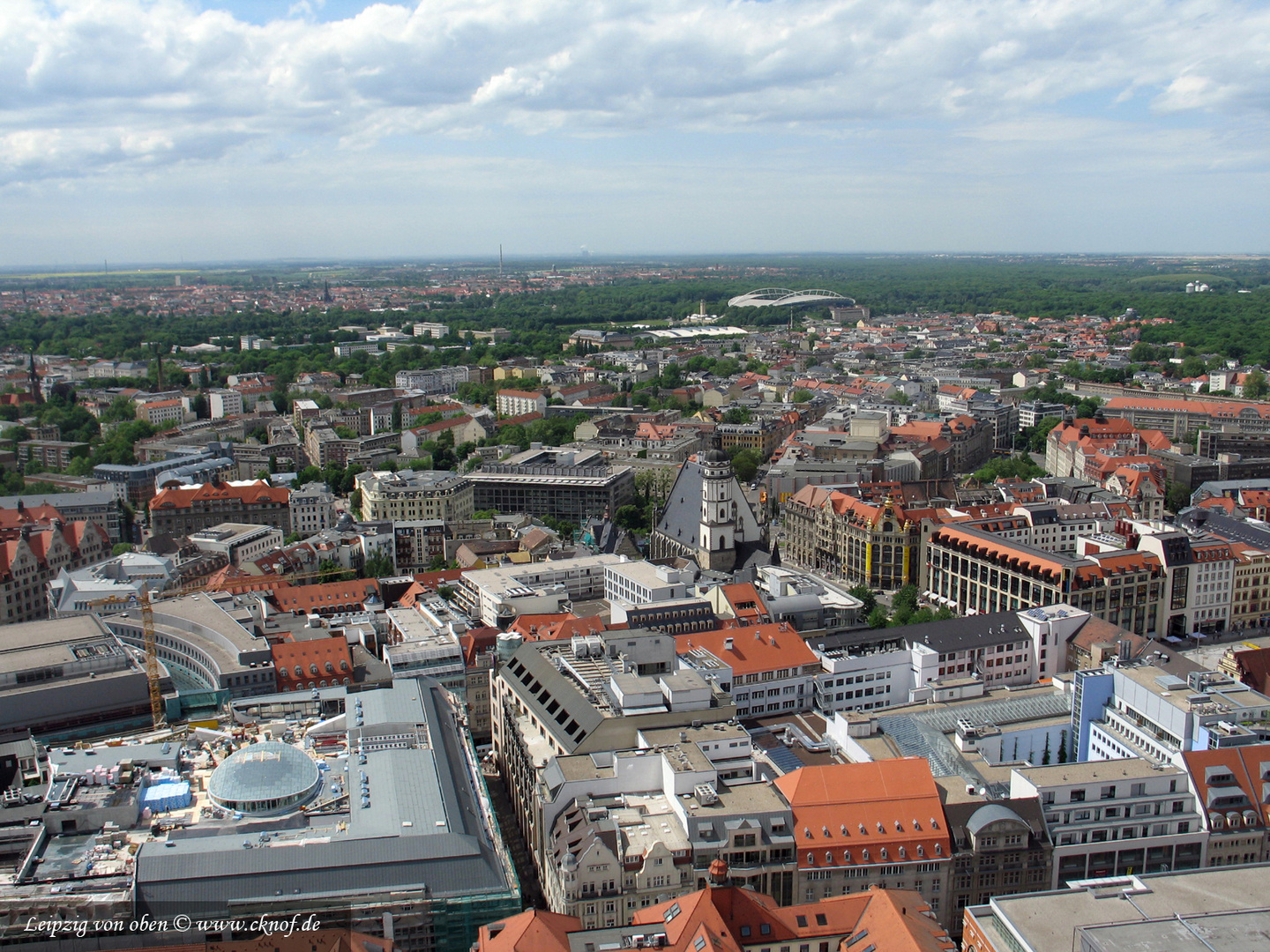 Leipzig von oben