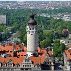 Leipzig von oben ... Neues Rathaus