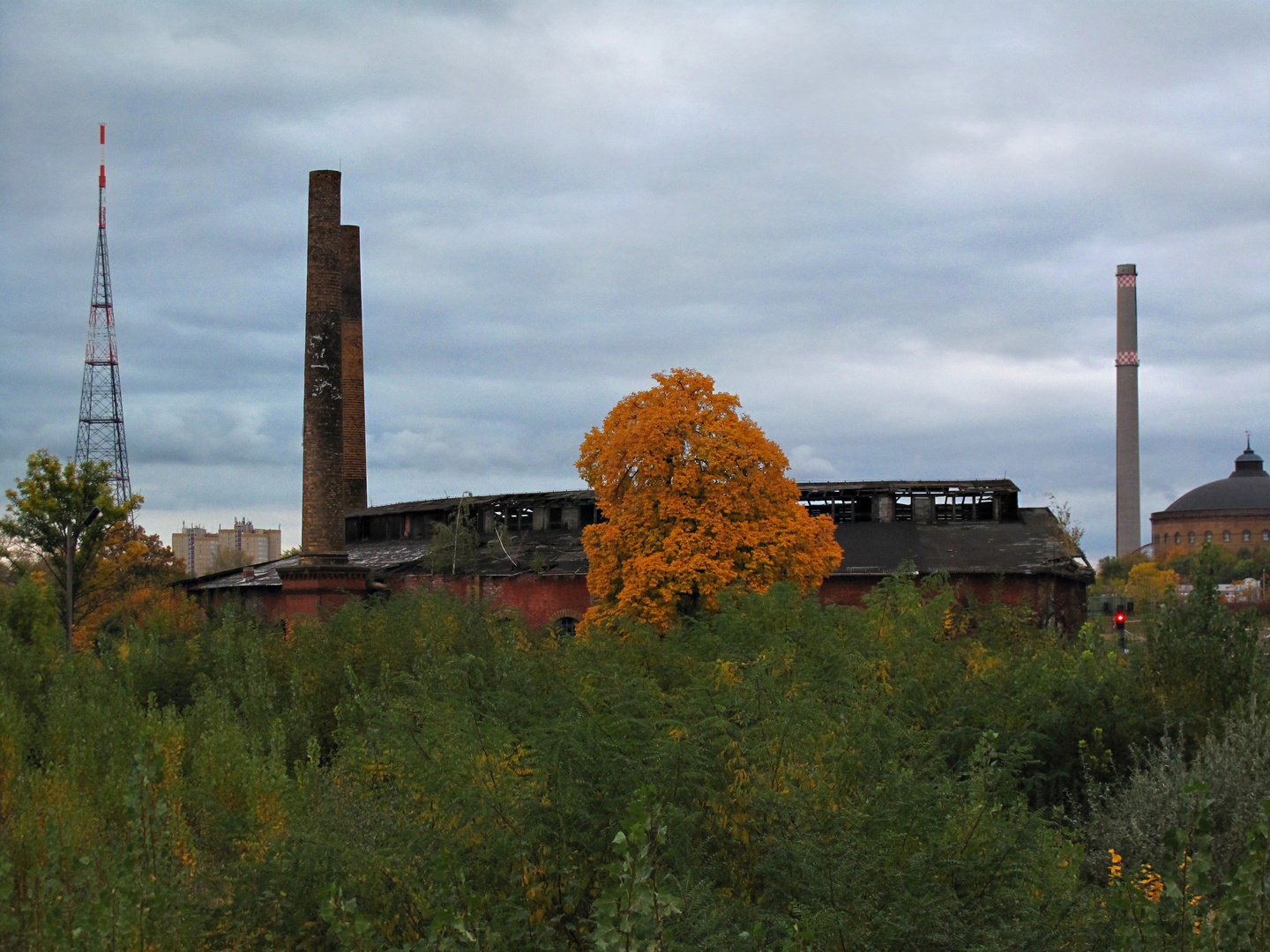 Leipziger Allerlei III: Herbst-Ruine