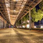 Leipziger Augustusplatz bei Nacht