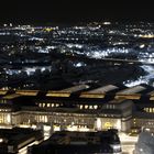 Leipziger Hauptbahnhof bei Nacht - in Infrarot