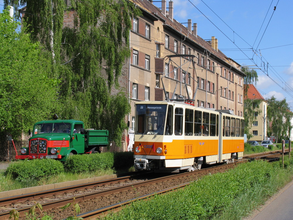 Leipziger KT4D auf Sonderfahrt