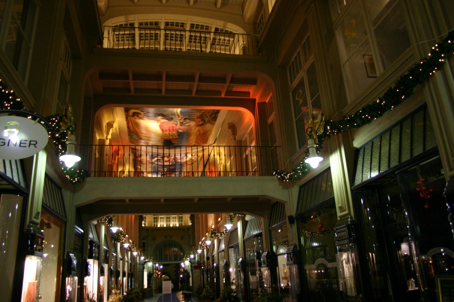 Leipziger Mädlerpassage zu Weihnachten