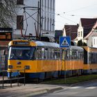 Leipziger Straßenbahn Abfahrtshaltestelle Böhlitz-Ehrenberg (2)