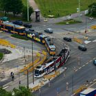 Leipziger Straßenbahn Baustelle Roßplatz