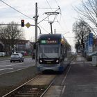 Leipziger Straßenbahn Haltestelle Theodor-Körner-Str. Taucha