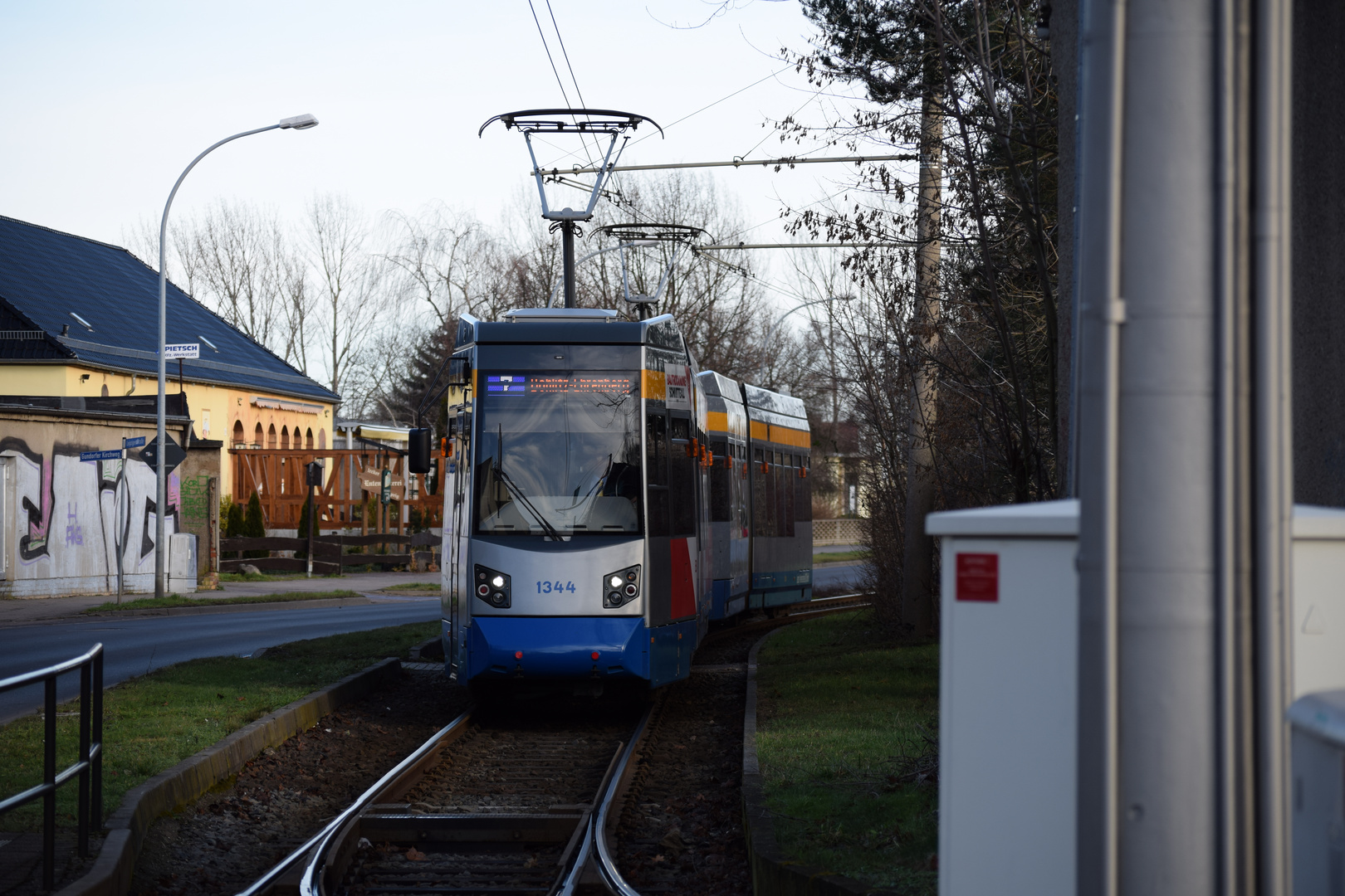 Leipziger Straßenbahn in Böhlitz-Ehrenberg