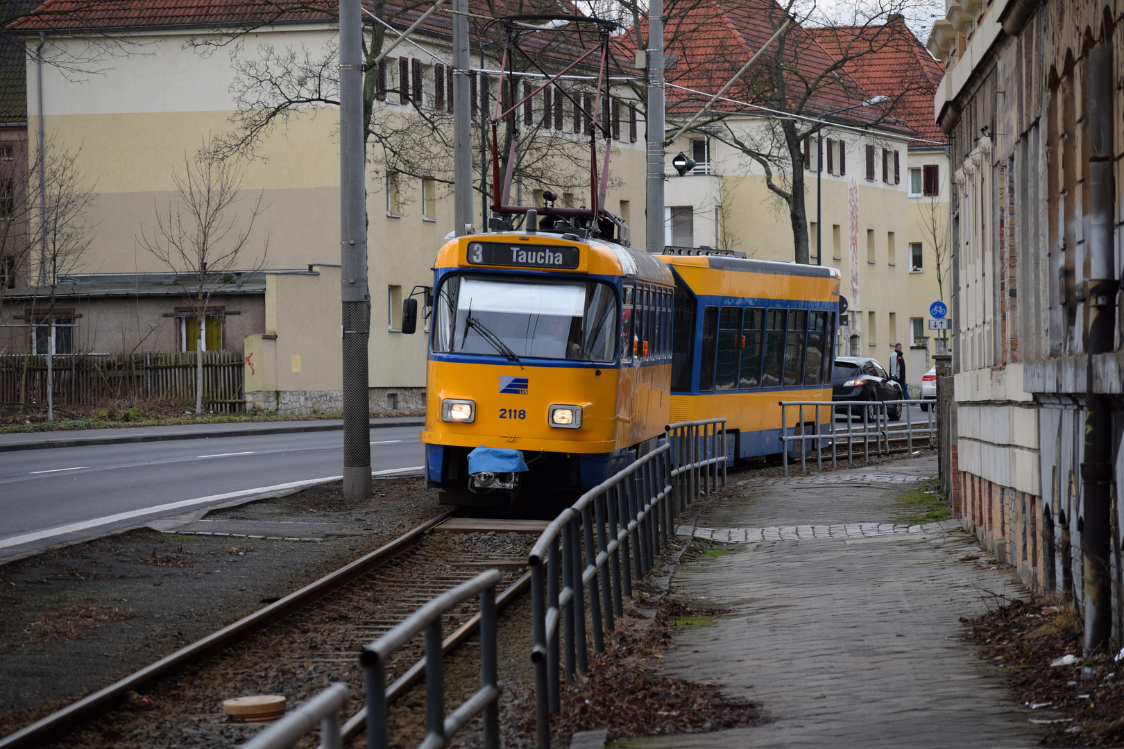 Leipziger Straßenbahn in Taucha
