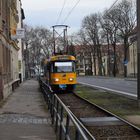 Leipziger Straßenbahn Linie 3 in Taucha