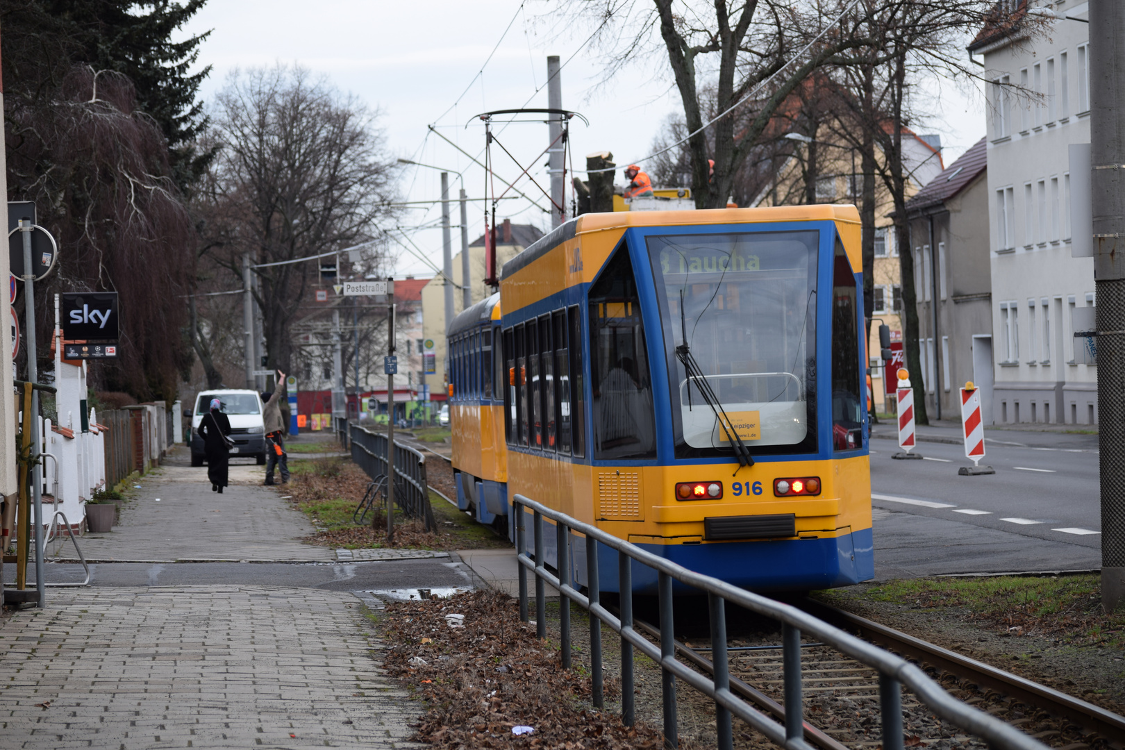 Leipziger Straßenbahn: Taucha Poststraße