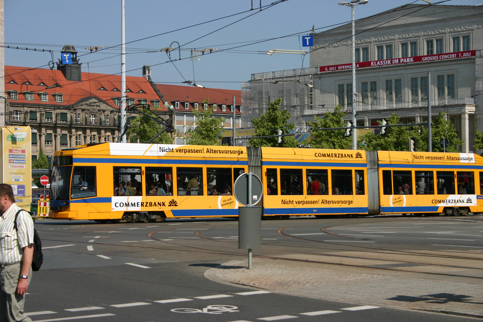 Leipziger Straßenbahn Tw 1107