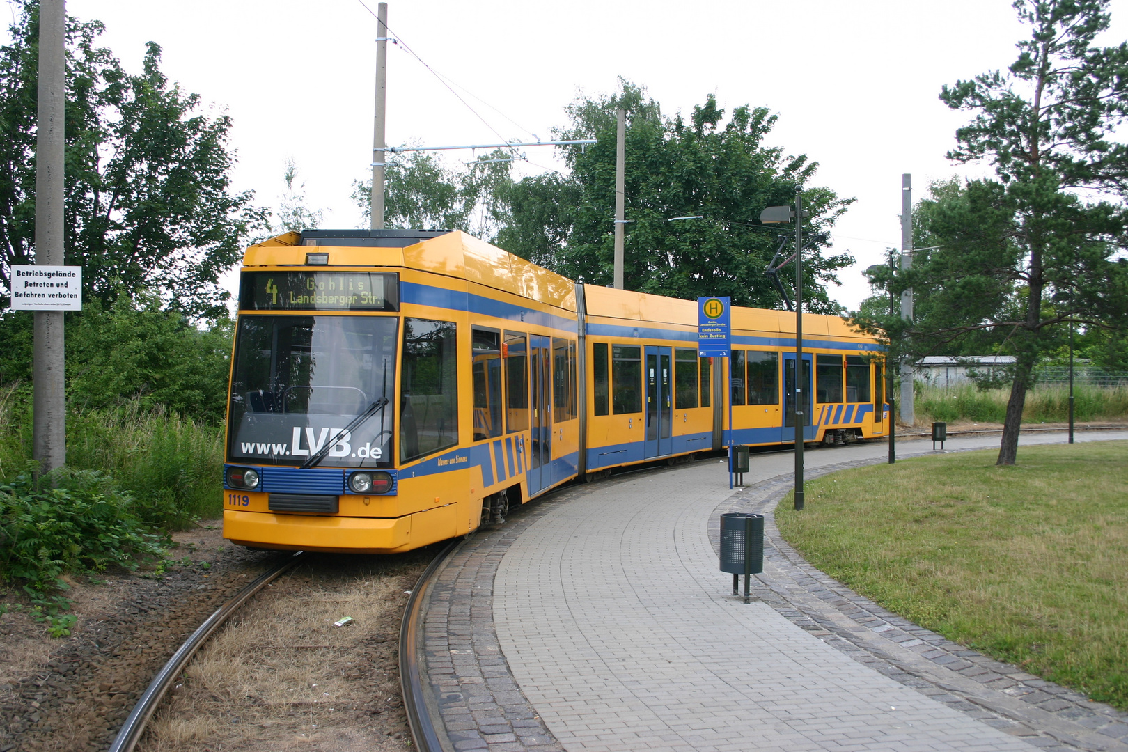 Leipziger Straßenbahn Tw 1119 11