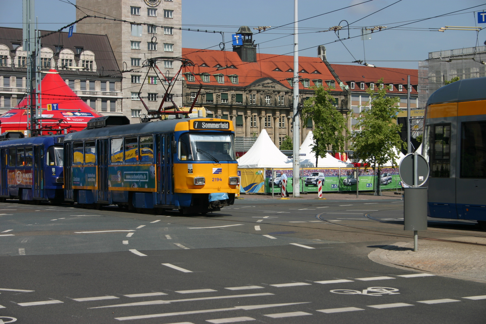 Leipziger Straßenbahn Tw 2194