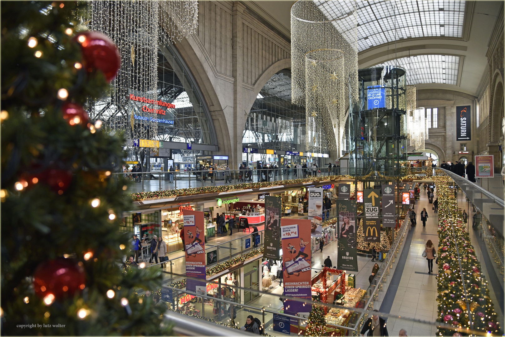 Leipziger Weihnachten - Hauptbahnhof