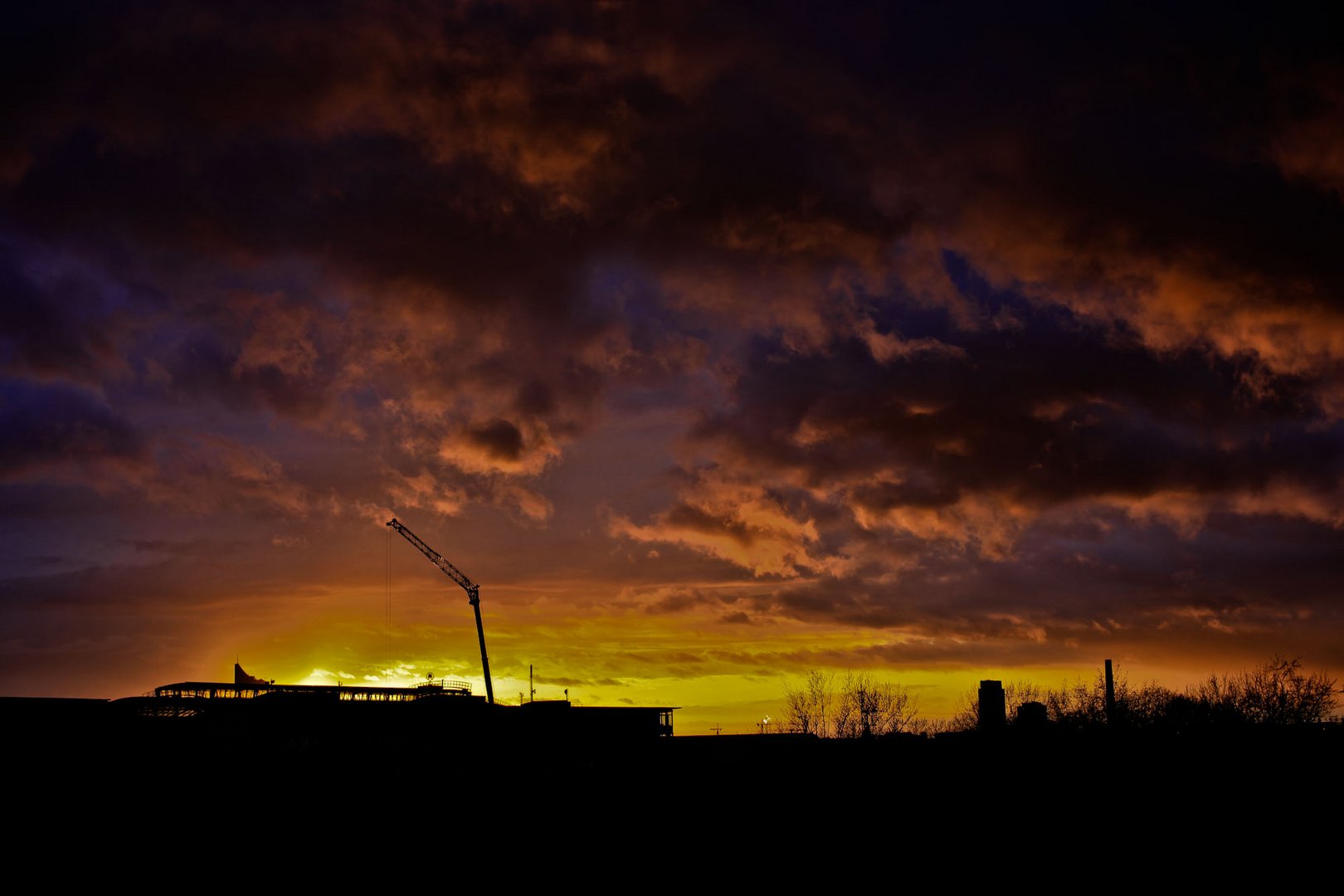 Leipzig´s Sky