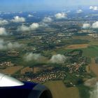 Leipzig...Über den Wolken...