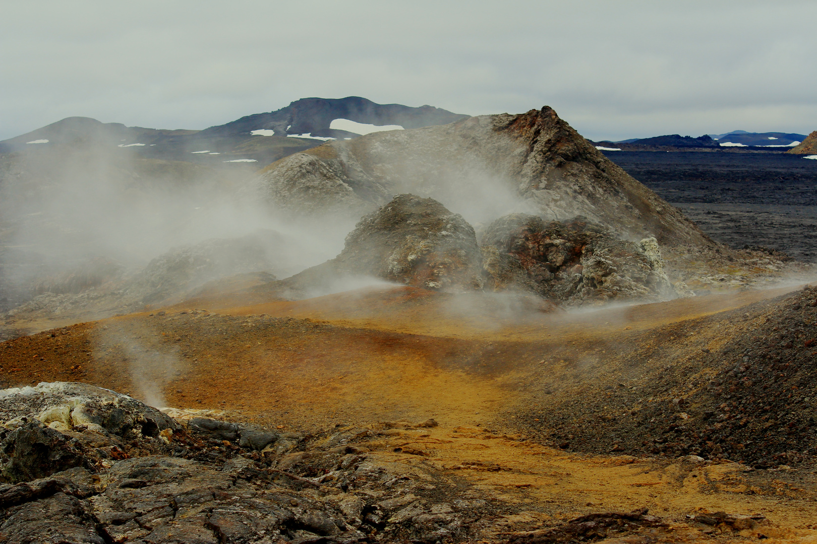 Leirhnjúkur , Krafla Caldera