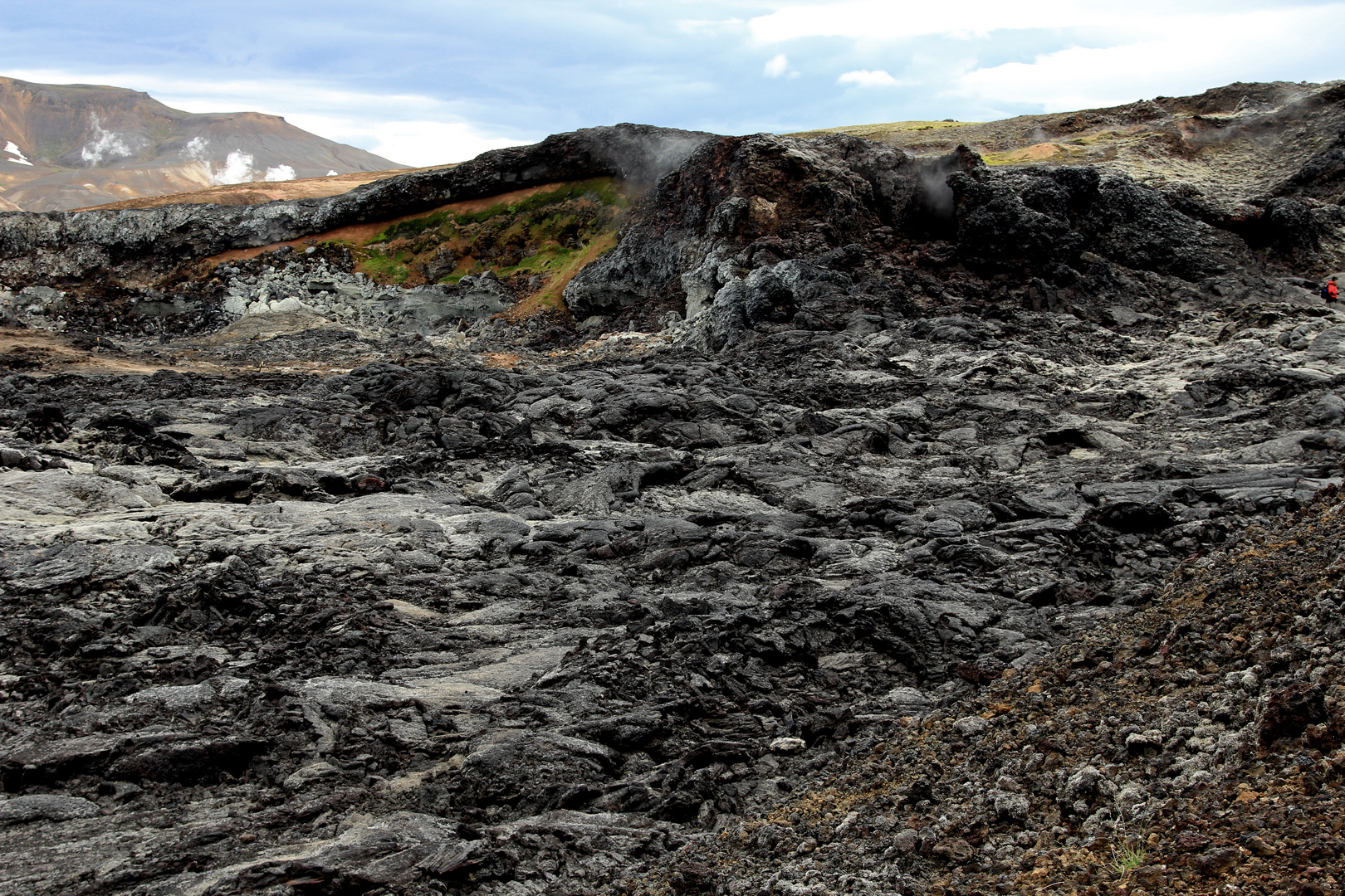 Leirhnjúkur - Lavafluss