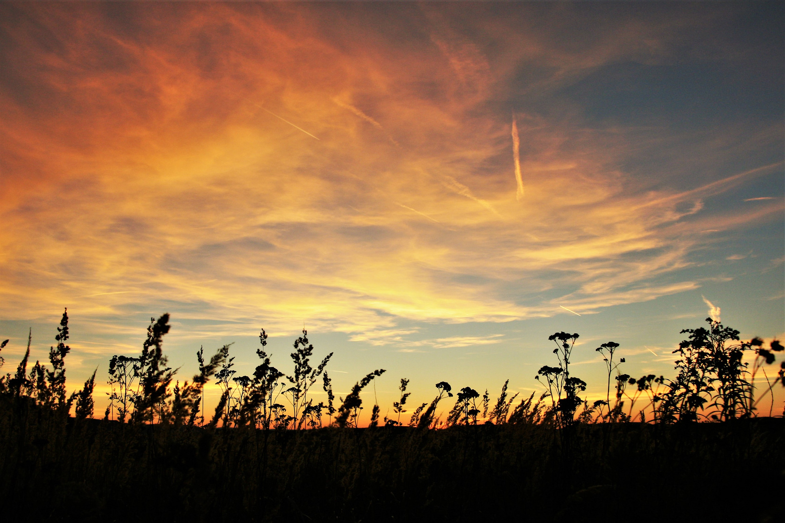 Leise sinkt der Abend nieder