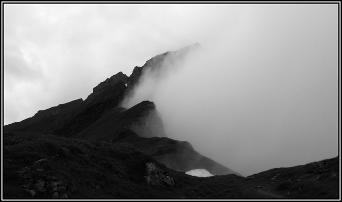 Leise Wolkenwand