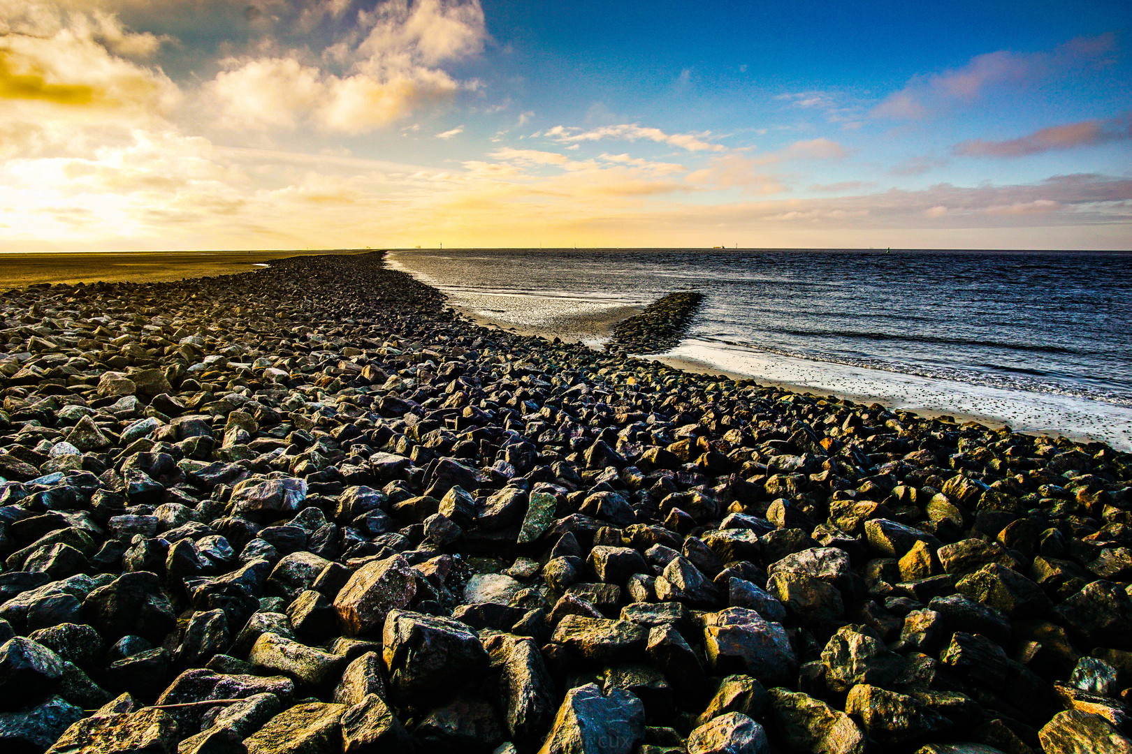 Leitdamm Cuxhaven 