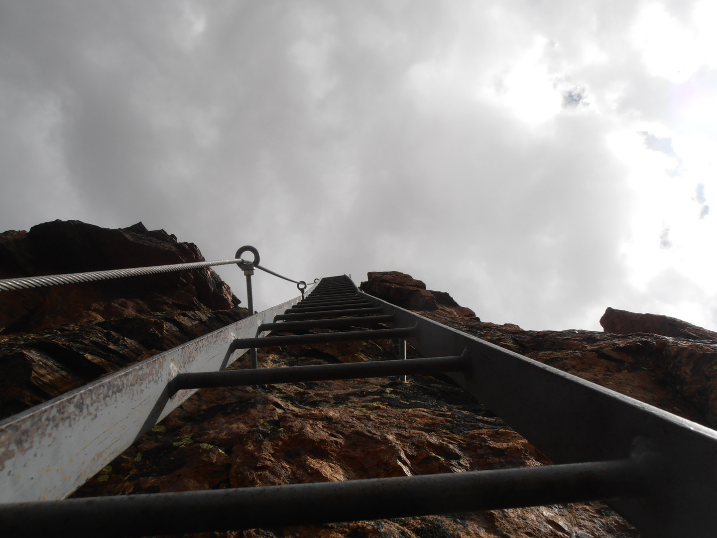 Leiter Zum Himmel Foto Bild Landschaft Berge Gipfel Und Grate Bilder Auf Fotocommunity