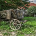 Leiterwagen am Hof Guntershausen