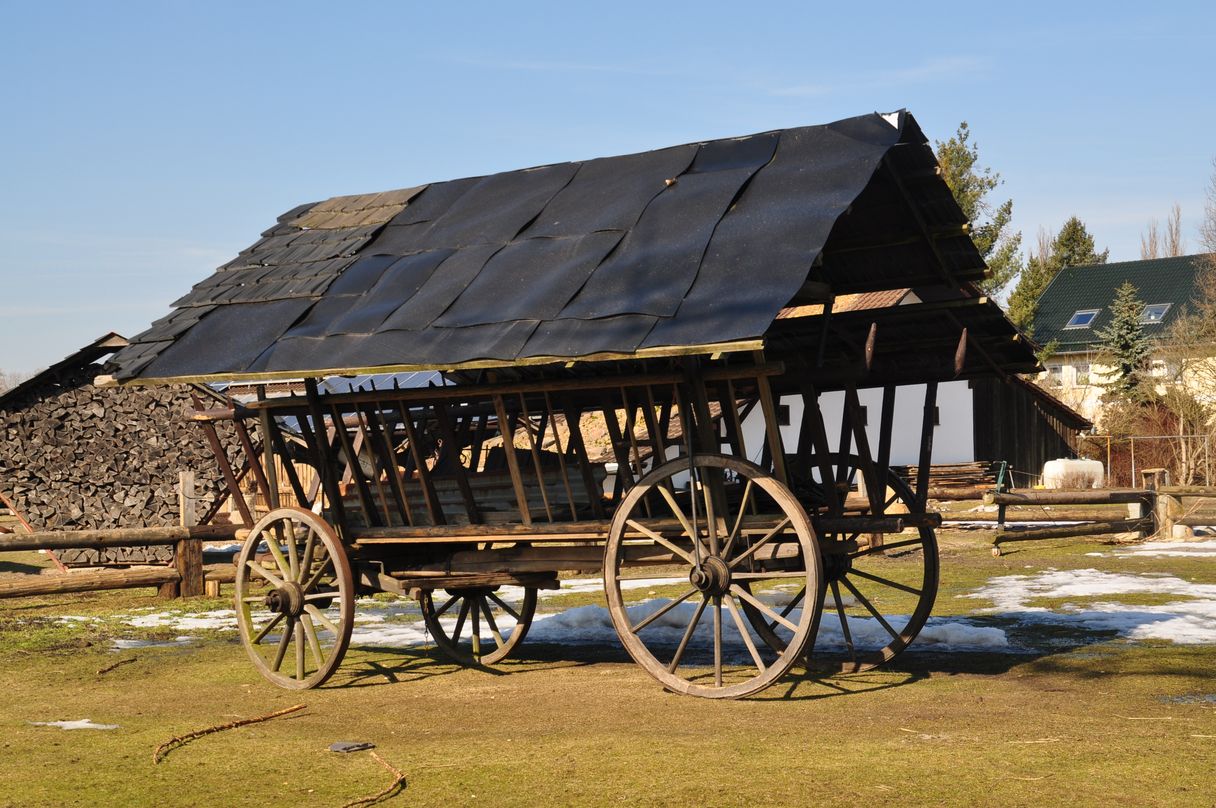 Leiterwagen mit Dach?