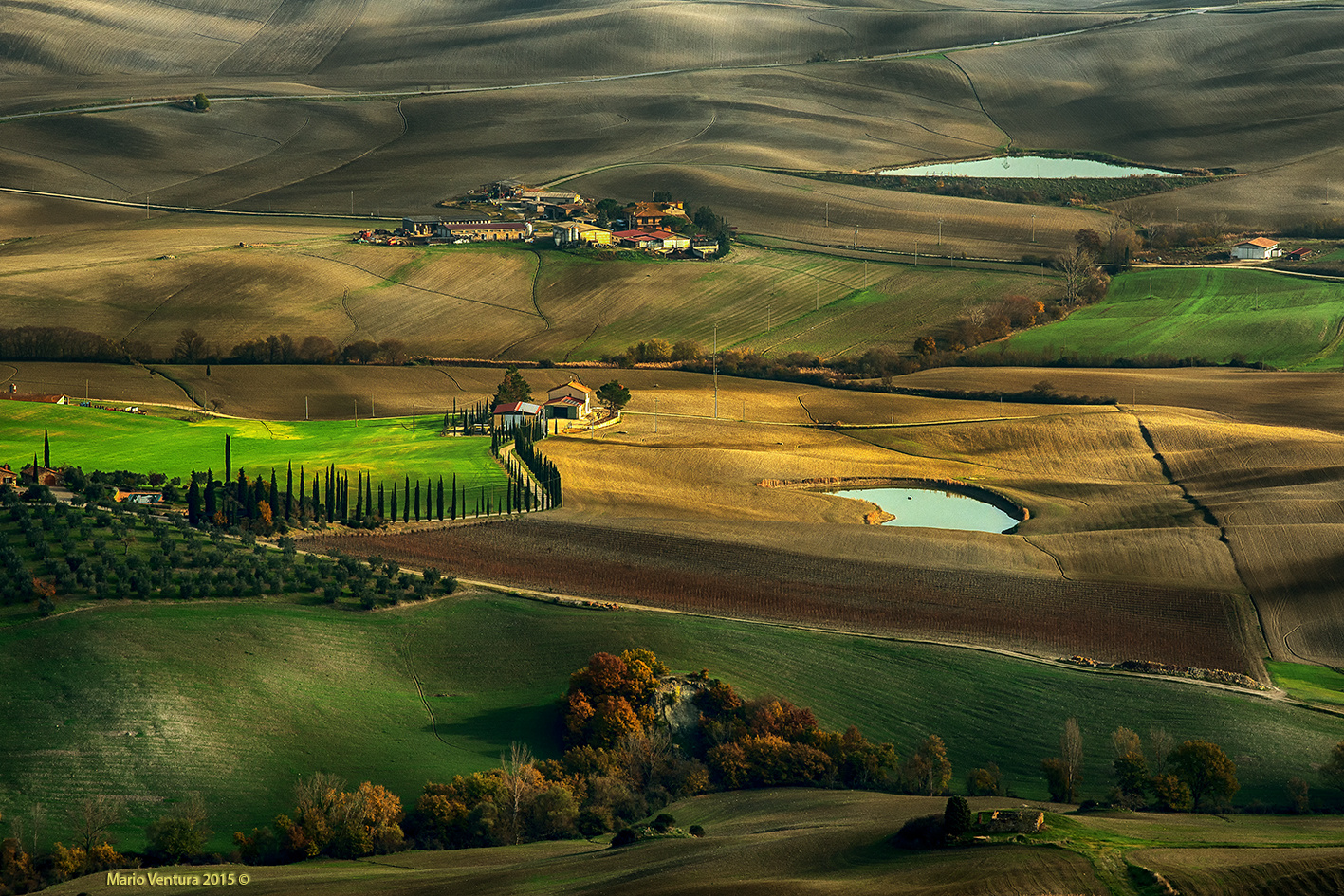 L'elegante campagna in val d'Orcia