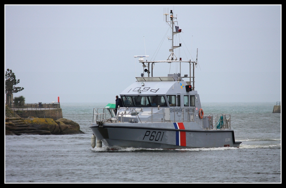 " L'Elorn rentrant à Concarneau"