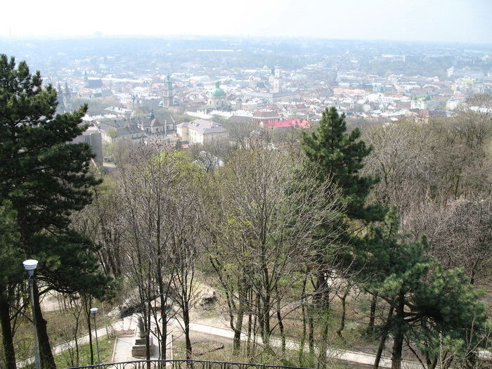 Lemberg aus der Vogelperspektive