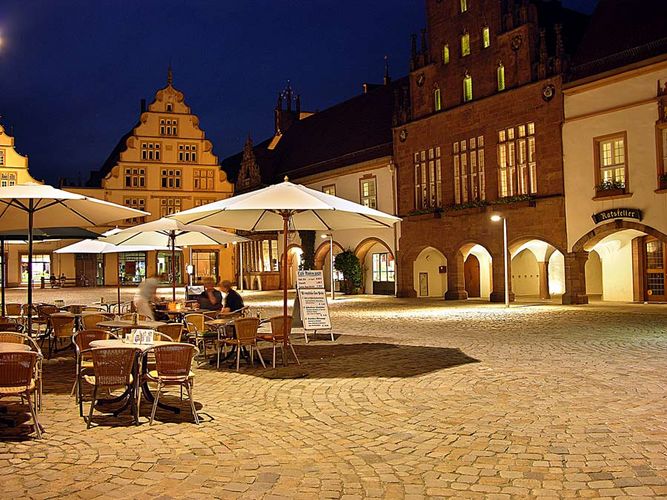 Lemgo Marktplatz, blick nach Nord Ost