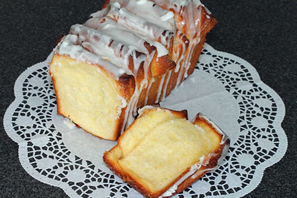 Lemon Pull Apart Cake