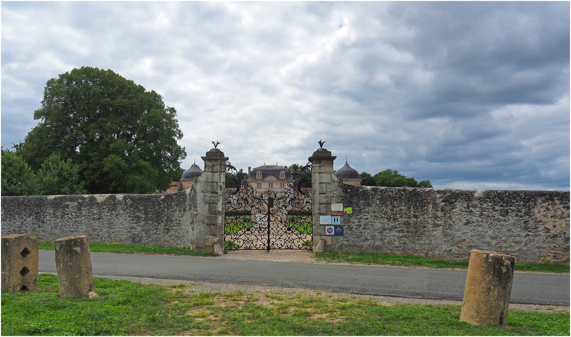 L’enceinte du Château de Malle