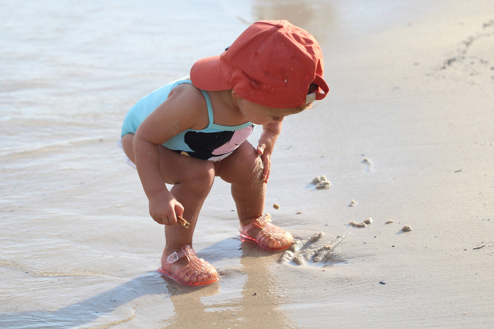 L'enfant à la plage