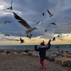 L'enfant et les mouettes....