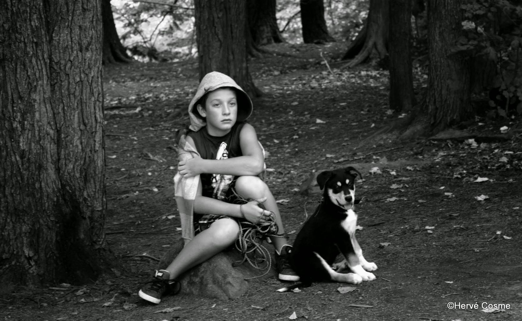 L'enfant et son chien...