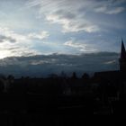 Lengefelder Kirche im Wolkenmeer