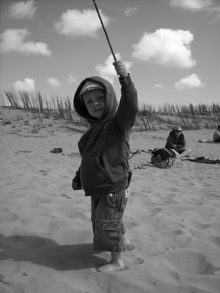 Lennard am Strand/Reenese