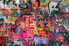 Lennon wall, Praga