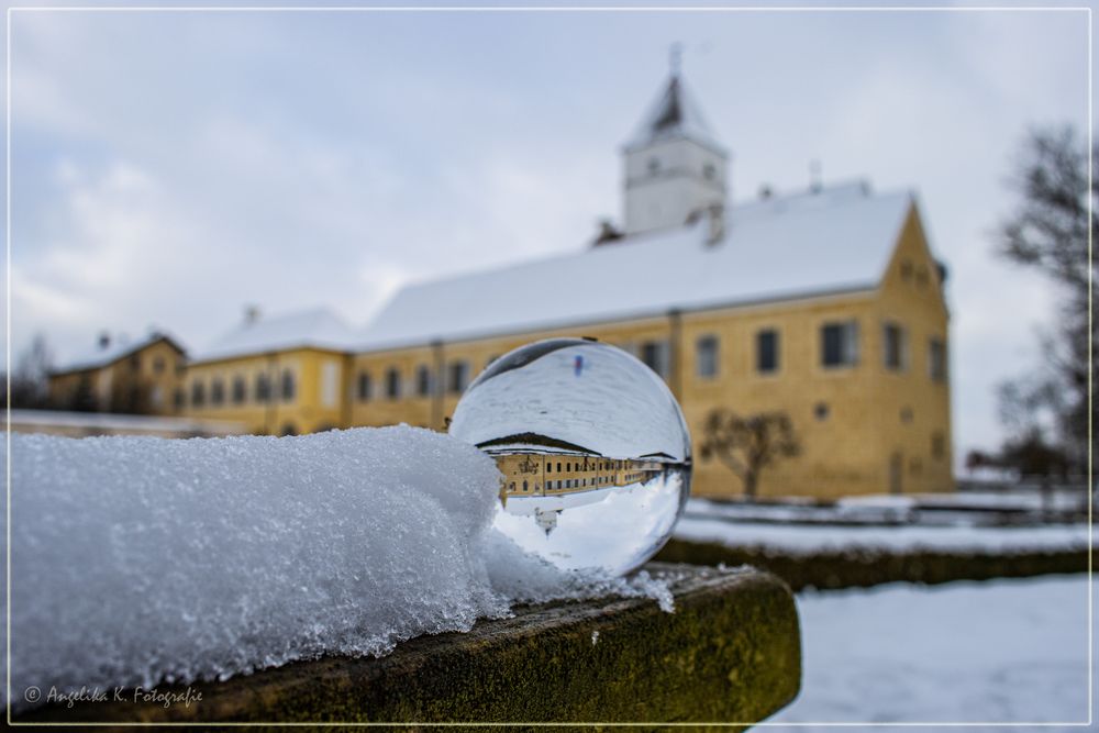 lensball im Winter .....