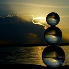 Lensball-Kugeln am Ammersee